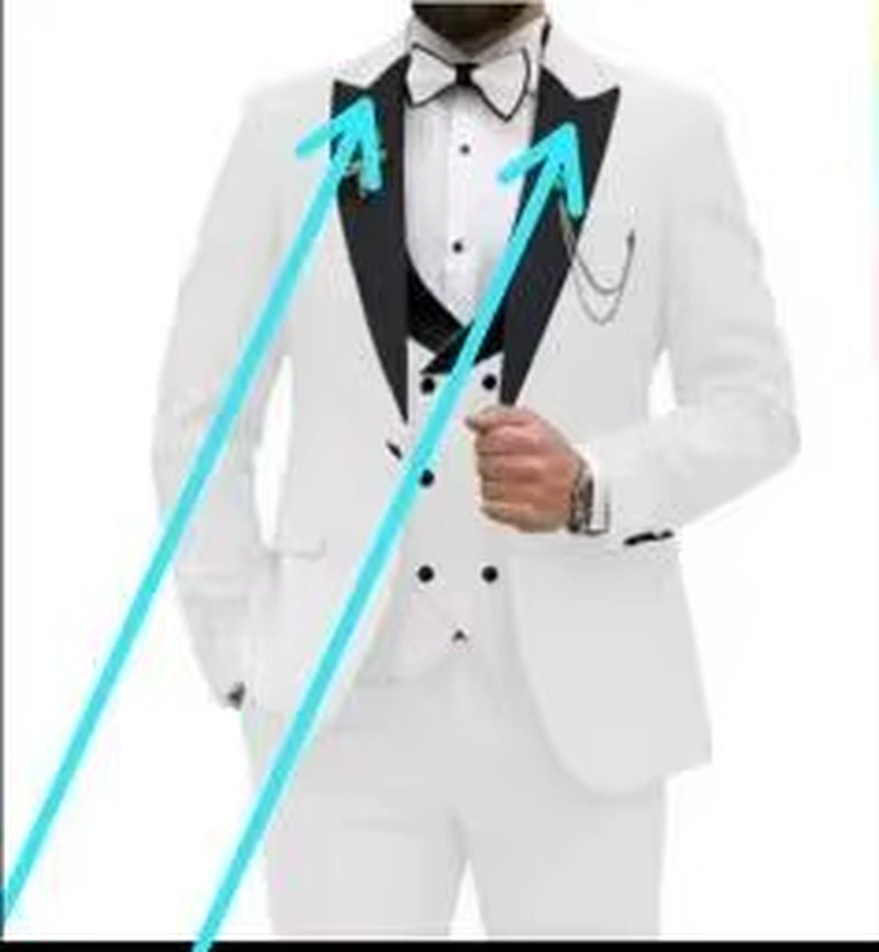 Custom Retro Black Frog Suit for Men - Formal Wedding Tuxedo with Comfortable Blazers for Groom and Dance Events