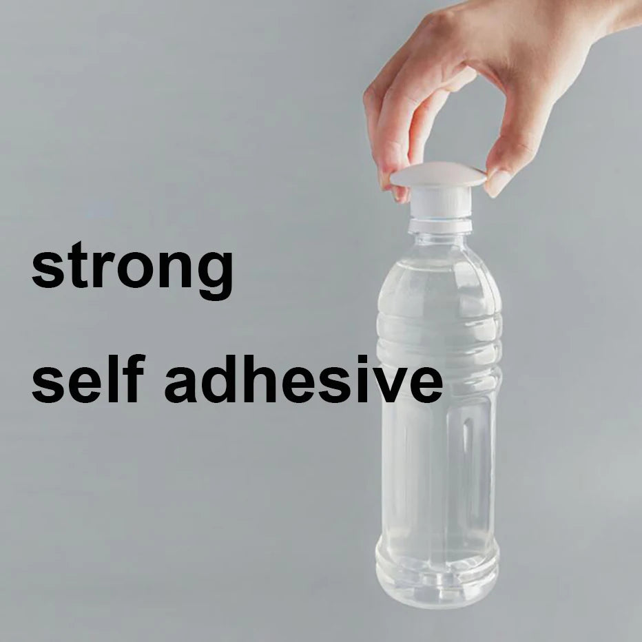 Silicone Door Stopper Handle Bumpers - Self-Adhesive Mute Anti-Shock Protection Wall Protector Pad for Home Improvement